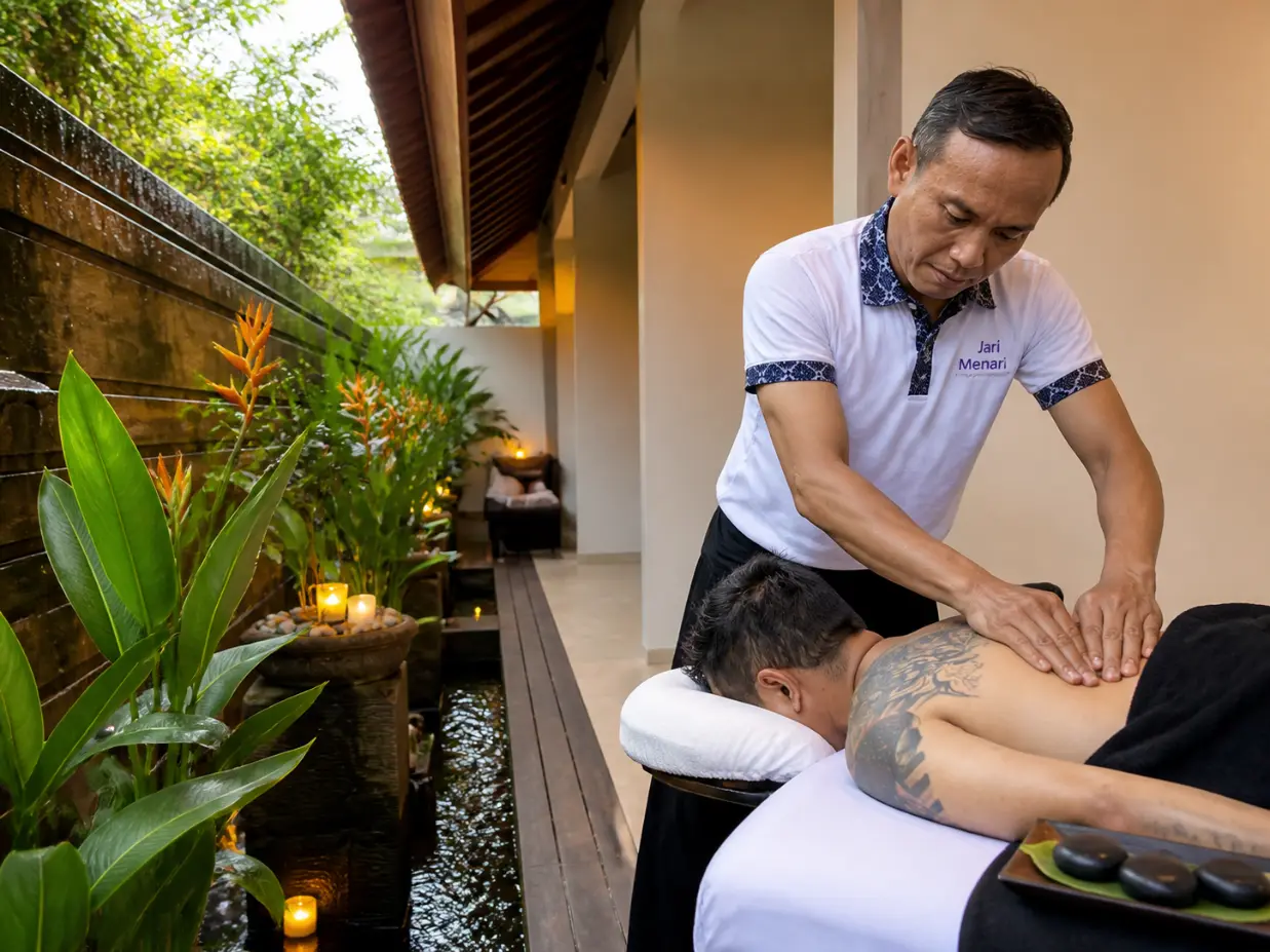 Beat Work Back Pain: Massage Relief & Jari Menari