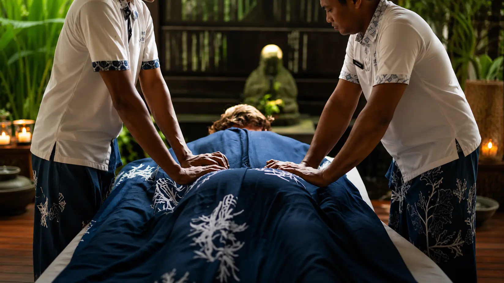 2 Therapists 5 Benefits of Jari Menari Four Hand Massage